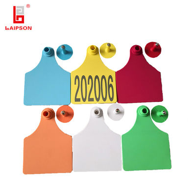 Laser Engraved PU Horse Camel Dairy 100mm Livestock Ear Tags