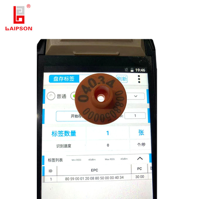 Uhf Rfid TPU Pig Sheep Ear Tags Electronic Goat Ear Tag For Livestock Tracking System