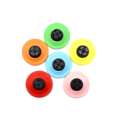 50mm Durable Round TOP TPU Tamperproof Visible Pig Goat Cow Animal Ear Tag For Livestock