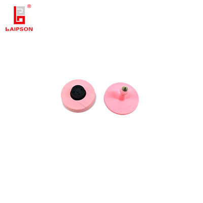 Laipson 30MM TPU Tamperproof Button RFID HDX-B Ear Tag For Pig Cow Cattle Farm