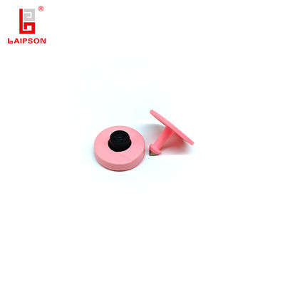 Laipson 30MM TPU Tamperproof Button RFID HDX-B Ear Tag For Pig Cow Cattle Farm