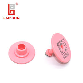 High Frquency UHF RFID Cattle Ear Tags 32*24mm 860-960MHZ U8 Chip