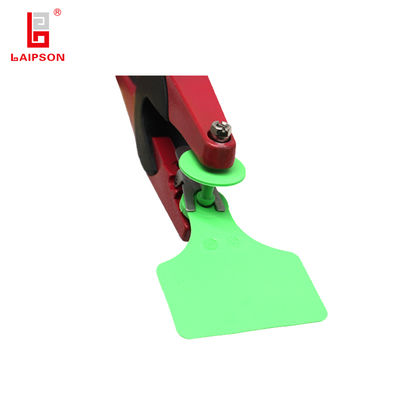 ISO9001 80MM 노란색 TPU 사용자 지정 일련 번호 바코드 소 양 귀 태그