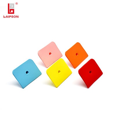 BASF TPU 52*38mm OEM 비주얼 플라스틱 레이저 인쇄 QR 코드 돼지 양 남성 귀 태그